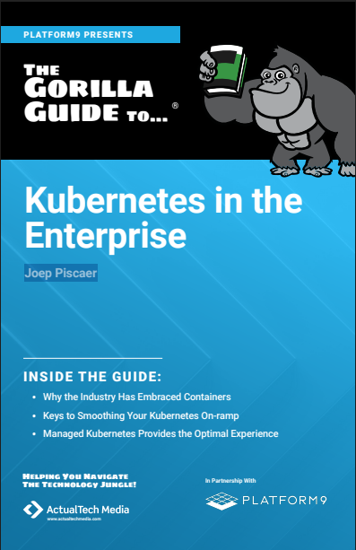 Book cover: The Gorilla Guide to Kubernetes in the Enterprise | Credit Joep Piscaer by Zeeshan Ali - Technical programming guide